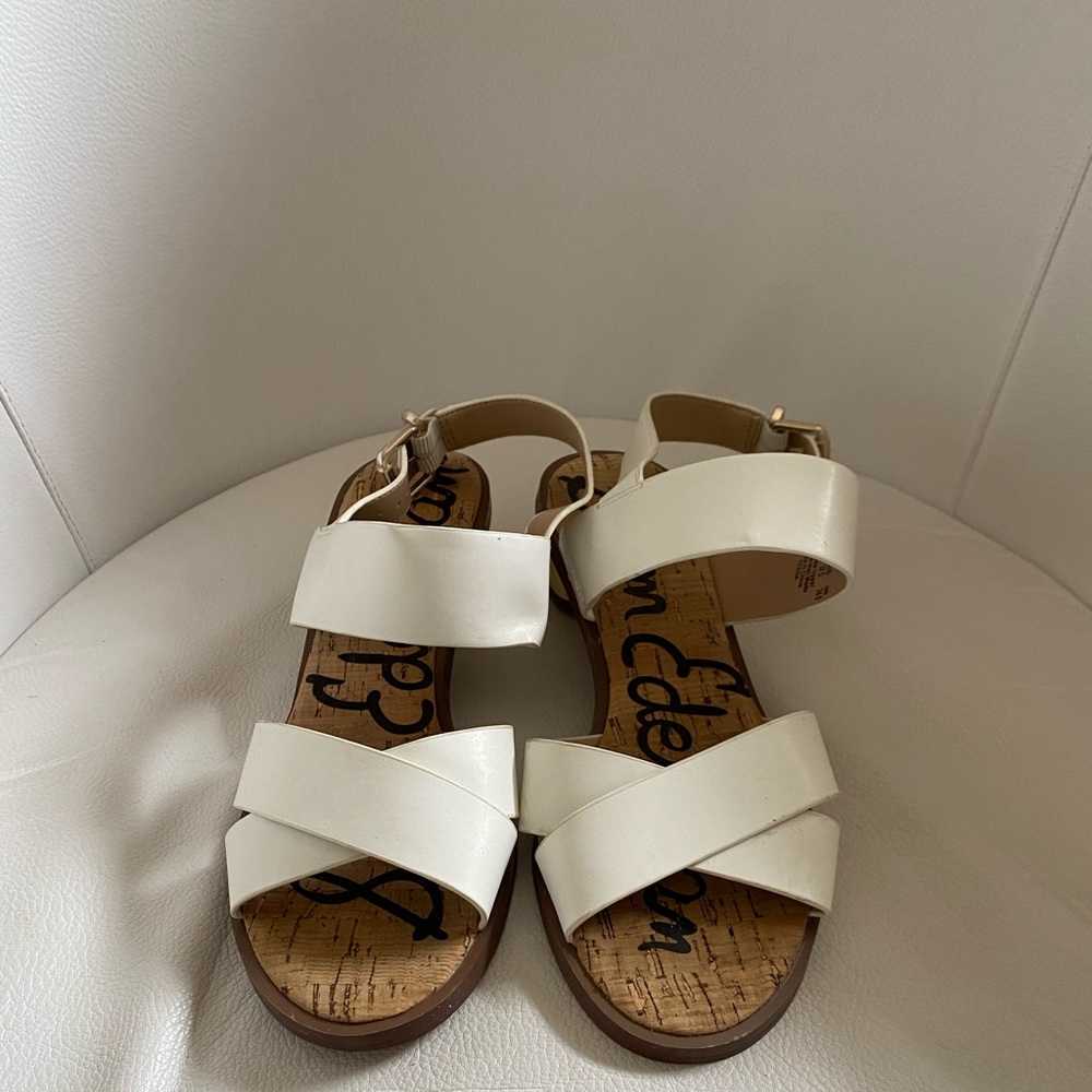Sam Edelman Teena Sandal in white